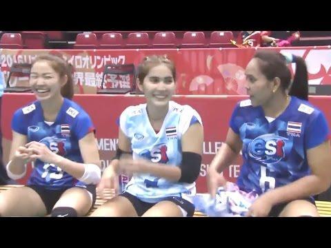 Thailand vs Dominican Republic | 2016 Volleyball Women’s World Olympic Qualification
