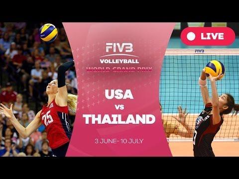 United States v Thailand – Group 1: 2016 FIVB Volleyball World Grand Prix