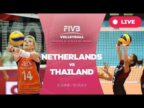 เนเธอร์แลนด์ – ไทย : วอลเลย์บอลเวิลด์กรังด์ปรีซ์ 2016 | Netherlands – Thailand : WGP 2016