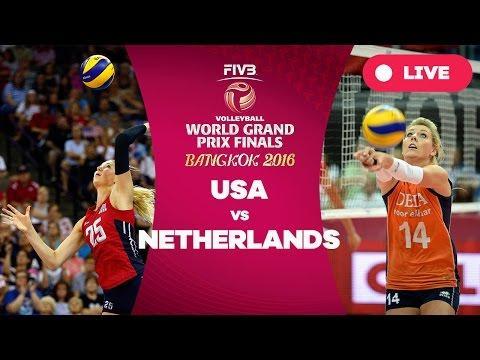 United States v Netherlands – Group 1: 2016 FIVB Volleyball World Grand Prix