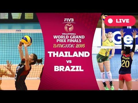 Thailand v Brazil – Group 1: 2016 FIVB Volleyball World Grand Prix
