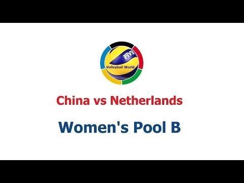 China vs Netherlands | 2016 Women’s Volleyball | Pool B