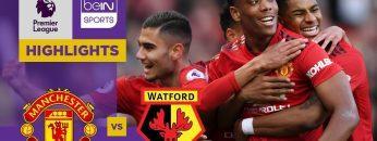 ไฮไลท์ พรีเมียร์ลีก: แมนเชสเตอร์ ยูไนเต็ด 2-1 วัตฟอร์ด