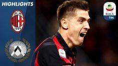 Milan 1-1 Udinese | Piatek Scores 1st but Lasagna Equalises! | Serie A