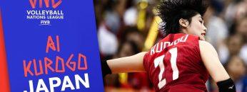 Japans wing spiker Volleyball Nations League 2019