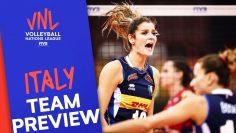 Italy Women | Team Preview | Volleyball Nations League 2019