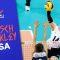 Michelle Bartsch-Hackley strikes fear into her opponent | VNL Stars | Volleyball Nations League 2019