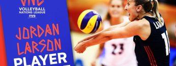 Team USA’s Captain Jordan Larson | Player Profile | Volleyball Nations League 2019