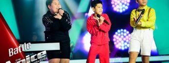 อชิ VS ต้นกล้า VS จูเนียร์ – ไม่ได้เจตนา – Battle – The Voice Kids Thailand – 27 May 2019