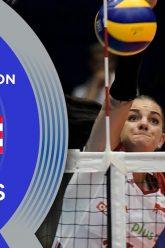 POLAND vs. PUERTO RICO – Highlights Women | Volleyball Olympic Qualification 2019