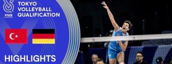 TURKEY vs. GERMANY – Highlights Women | Volleyball Olympic Qualification 2019