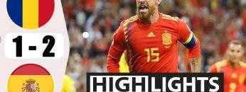 คลิปไฮไลท์ยูโร 2020 รอบคัดเลือก โรมาเนีย 1-2 สเปน Romania 1-2 Spain
