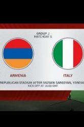 ดู คลิปไฮไลท์ยูโร 2020 รอบคัดเลือก อาร์เมเนีย 1-3 อิตาลี Armenia 1-3 Italy