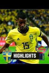 คลิปไฮไลท์ยูโร 2020 รอบคัดเลือก หมู่เกาะแฟโร 0-4 สวีเดน Faroe Islands 0-4 Sweden