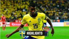 คลิปไฮไลท์ยูโร 2020 รอบคัดเลือก หมู่เกาะแฟโร 0-4 สวีเดน Faroe Islands 0-4 Sweden