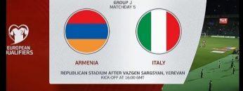 ดู คลิปไฮไลท์ยูโร 2020 รอบคัดเลือก อาร์เมเนีย 1-3 อิตาลี Armenia 1-3 Italy