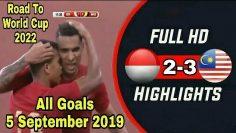 ดู คลิปไฮไลท์ฟุตบอลโลก 2022 รอบคัดเลือก อินโดนีเซีย 2-3 มาเลเซีย Indonesia 2-3 Malaysia