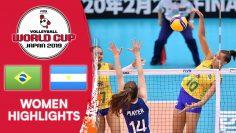 BRAZIL vs. ARGENTINA – Highlights | Womens Volleyball World Cup 2019