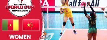 CAMEROON vs. CHINA – Highlights | Womens Volleyball World Cup 2019