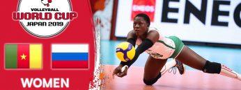 CAMEROON vs. RUSSIA – Highlights | Womens Volleyball World Cup 2019