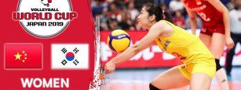 CHINA vs. KOREA – Highlights | Womens Volleyball World Cup 2019