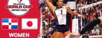 DOMINICAN REPUBLIC vs. JAPAN – Highlights | Womens Volleyball World Cup 2019