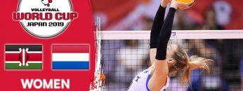 KENYA vs. NETHERLANDS – Highlights | Womens Volleyball World Cup 2019