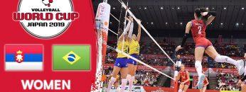SERBIA vs. BRAZIL – Highlights | Womens Volleyball World Cup 2019