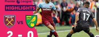TrueVisions ไฮไลท์พรีเมียร์ลีก : เวสต์แฮม ยูไนเต็ด 2-0 นอริช ซิตี้