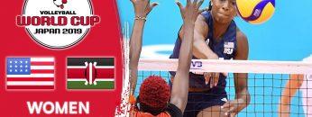 USA vs. KENYA – Highlights | Womens Volleyball World Cup 2019