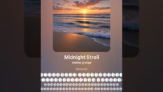 กำลังใจ ก้าวไป ยามเข้า Midnight Stroll   at712