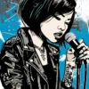 A digital cartoon illustration of an thai American (3)